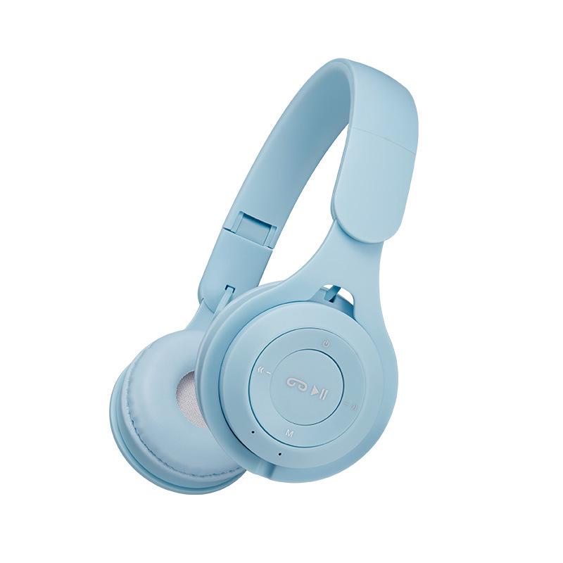 Macaron Sports Folding Over-Ear Wired Headphones - Gaming & Mobile Gift