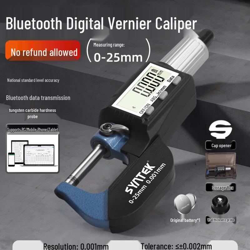 Shengtai Xin Bluetooth Digital Display High Precision Vernier Caliper Micrometer Industrial Thickness Gauge