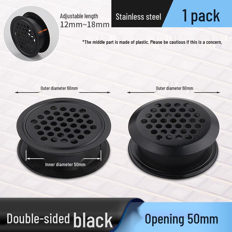Stainless Steel Vent Shoe Rack Exhaust Heat Dissipation Mesh Cover