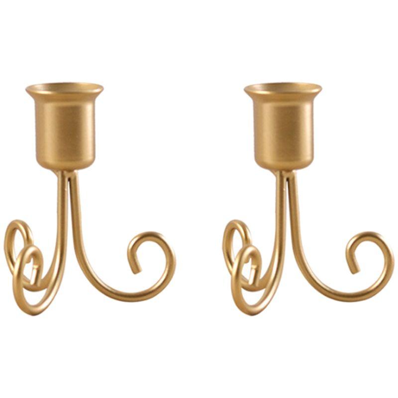 M-Modern-Classic Taper Candle Holder, Candle Stand, Iron Candle Stand, Candlestick Holder For Party Wedding Valentine's Day