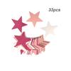 Wiszące Gwiazdki Wycięcia Konfetti Mała Ozdoba Plakatowa Dekoracja na Imprezę Kreatywna Ozdoba Domowa Świąteczne Akcesoria do Aktywności