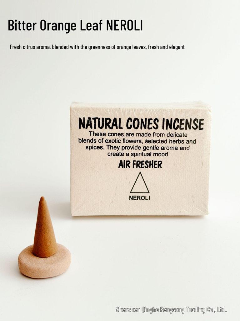 Lotus Tower Genuine Indian Handmade Aromatherapy Cone Incense - Natural Ingredients to Purify & Calm the Mind