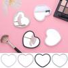 Handheld Handheld Mirror Single-sided Beauty Make-up Mirror Modern Heart-shaped Mirror  Girls