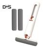 Portable Self-Squeeze Mini Mop Quick Cleaning Telescopic Hands-Free Sponge Squeegee Strong Absorbent Self-extrusion Mini Mop