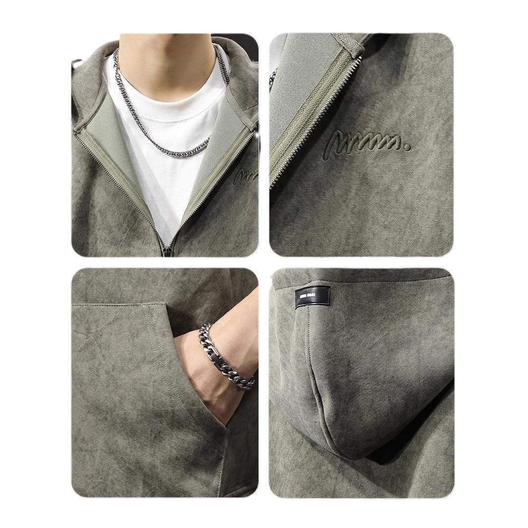 Осенний ретро-кардиган Maillard Tide Brand Ruffian — фото 6