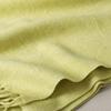 Winter Scarf Women Luxury Autumn Winter Cashmere Scarf Thickened Warm Shawl Classic Tassels Fluffy Scarf Solid Color Soft Shawl