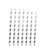 Striped Paper Straws: Disposable Party Decor