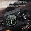 Camping Wrist Light with Compass Adjustable Strap Design Super Bright Waterproof Multiple Lighting Modes LED Flashlight Emergency Light