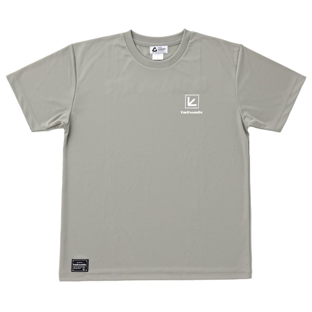 

Tail Walk Dry Short Sleeve T-Shirt Type 01 Gray - Medium