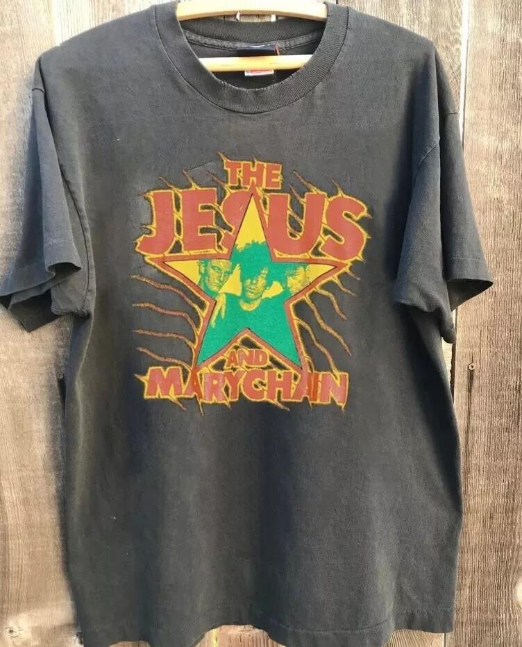 

The Jesus And Mary Chain Charcoal Short Sleeve Cotton T-shirt Unisex S-5XL Unisex T-Shirt XXXXL