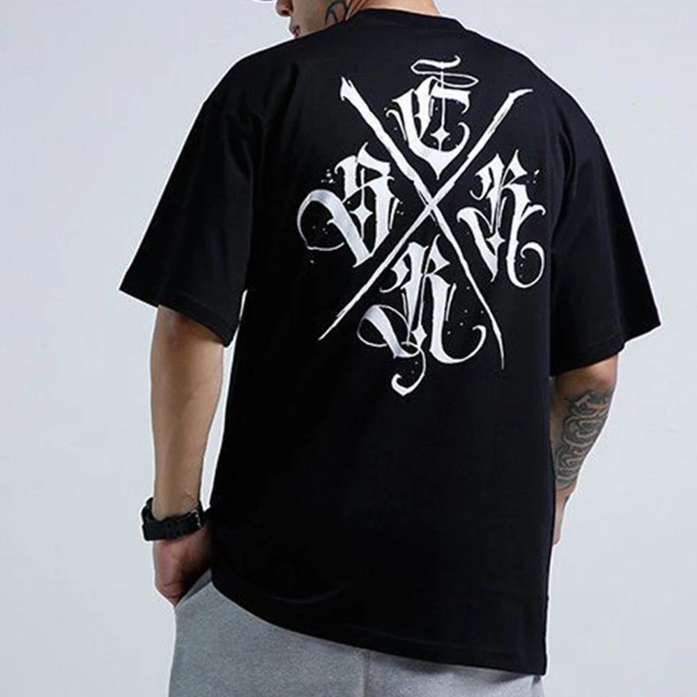 

Street Retro Chicano Print Hip-hop Short-sleeved T-shirt Men s Summer Tattoo Hip-hop Round Neck Cotton Loose Top Men s Clothing 4XL