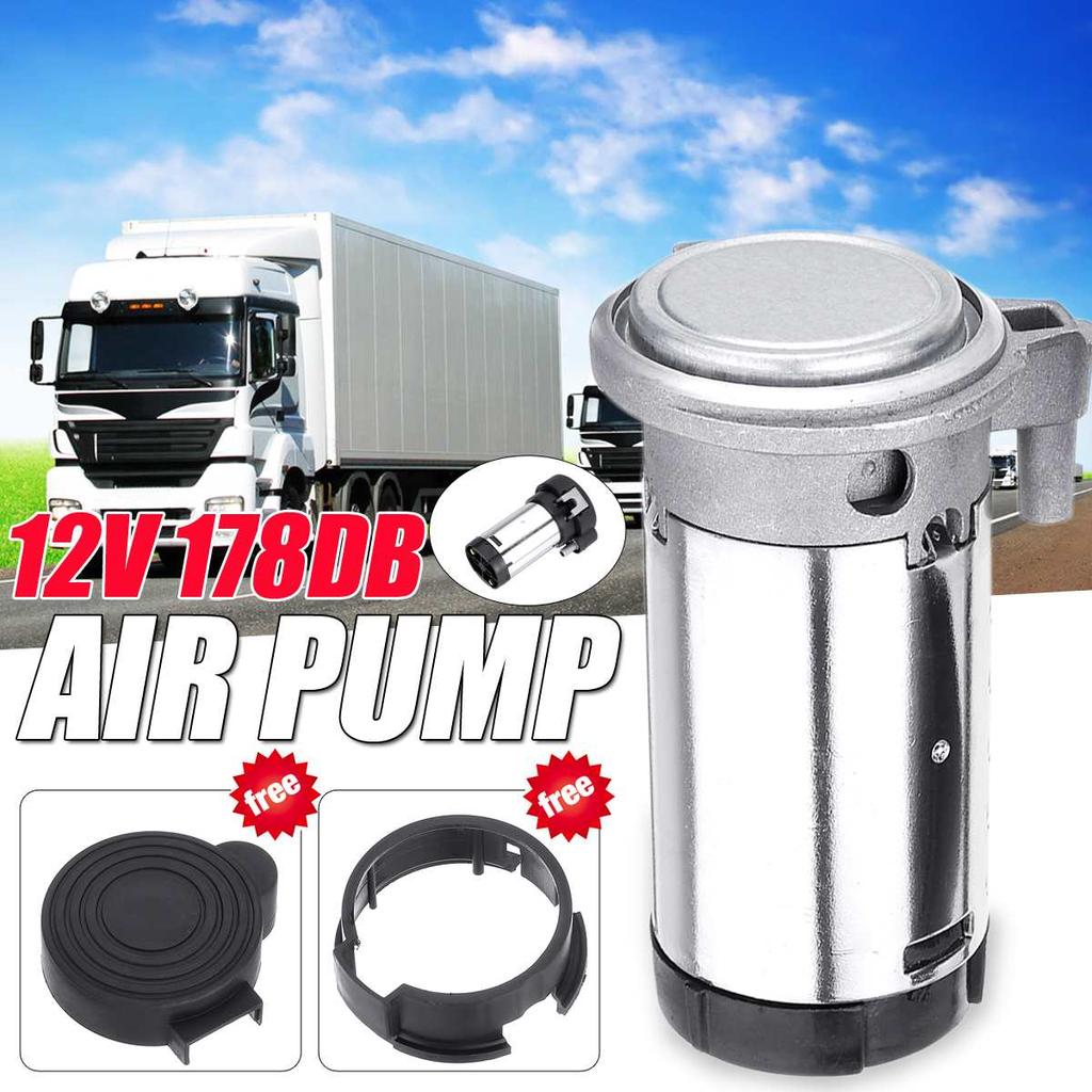 Universal Compressor for Car Pneumatic Sound Signals 12/24V 178DB Air Compressor Horn for Air Horn Car Truck Vehicle Auto SUV