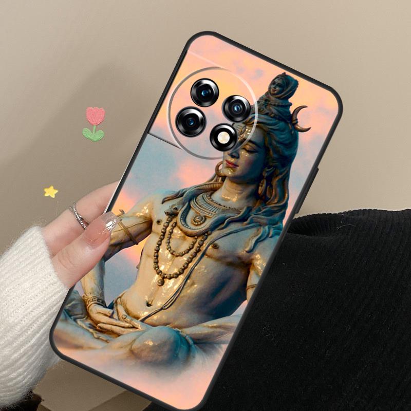 Lord Shiva Hindu God Buddha India Case For OnePlus 13T 13R 12R 10T 8T 15 13 12 11 10 Pro Nord 5 CE 2 3 4 Lite N20 N30 Cover