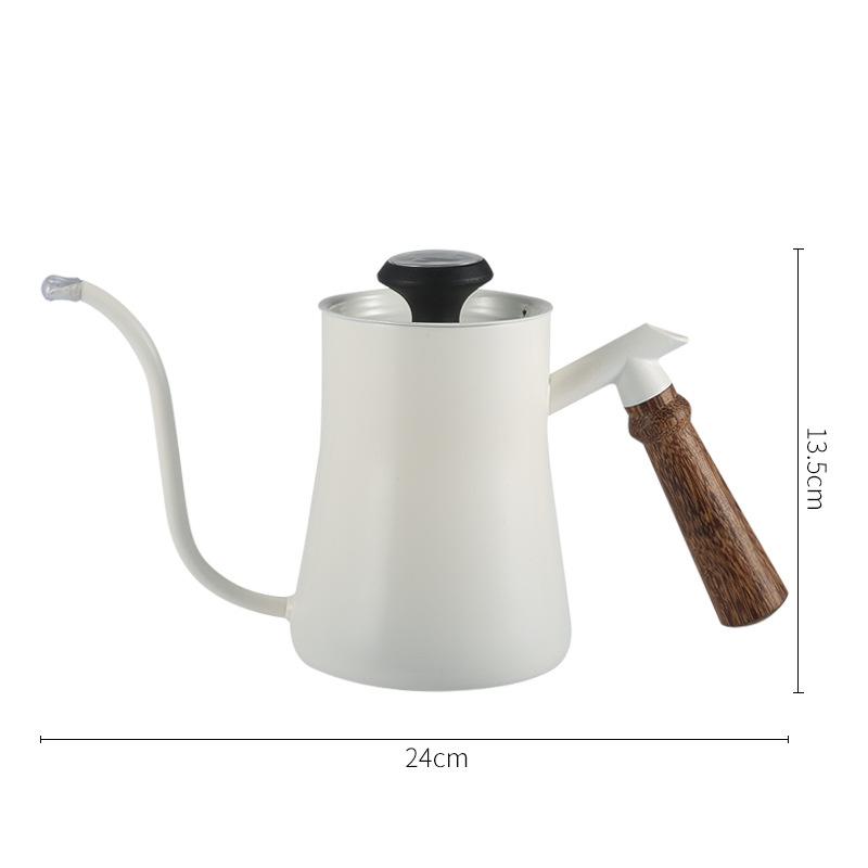 Mini Stainless Steel Coffee Pour-Over Kettle Teflon, Long Thin Spout with Temp Control for Drip/Filter Coffee Barista/Home KFS-030
