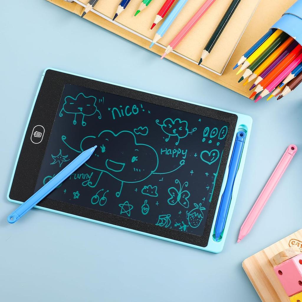 6 Pcs LCD Writing Tablet Pen Replacement for Kids Drawing Tablet Doodle Board Kids Stylus Pen for Drawing Pad,3 Colors