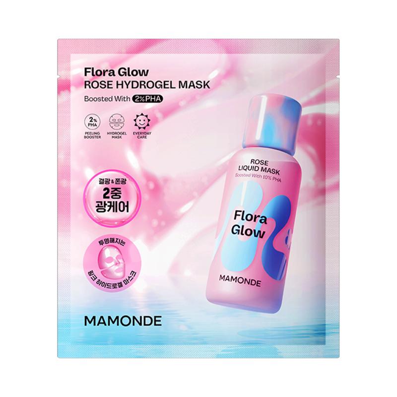 [Mamonde] Flora Glow Rose Hydrogel Mask 42g