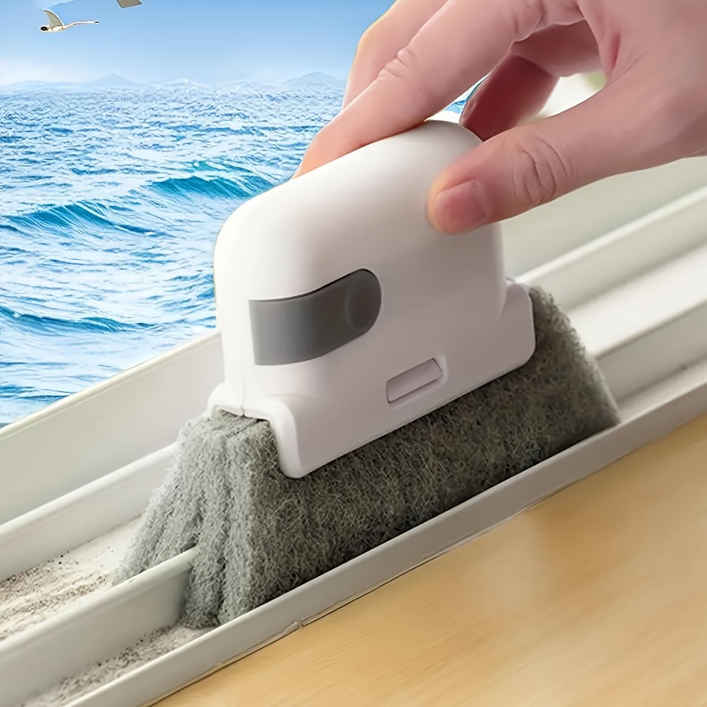 

3pcs Universal Door and Window Track Cleaning Brush Can Easily Clean Small Gaps and Door Frames, Cleaning Supplies and Cleaning Tools. 3pcs