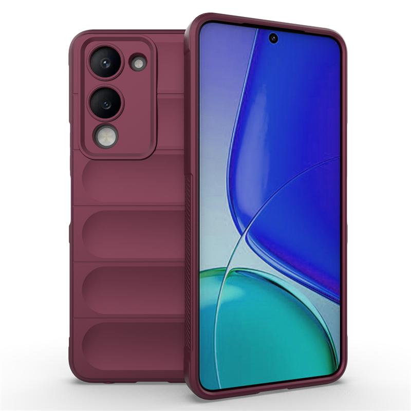 Shockproof Phone Case For Vivo Y19 Case Anti-Slip Soft Silicone Back Cover For Vivo Y29S Case For Vivo Y19 Y29S Y19e Y04 Y19S GT