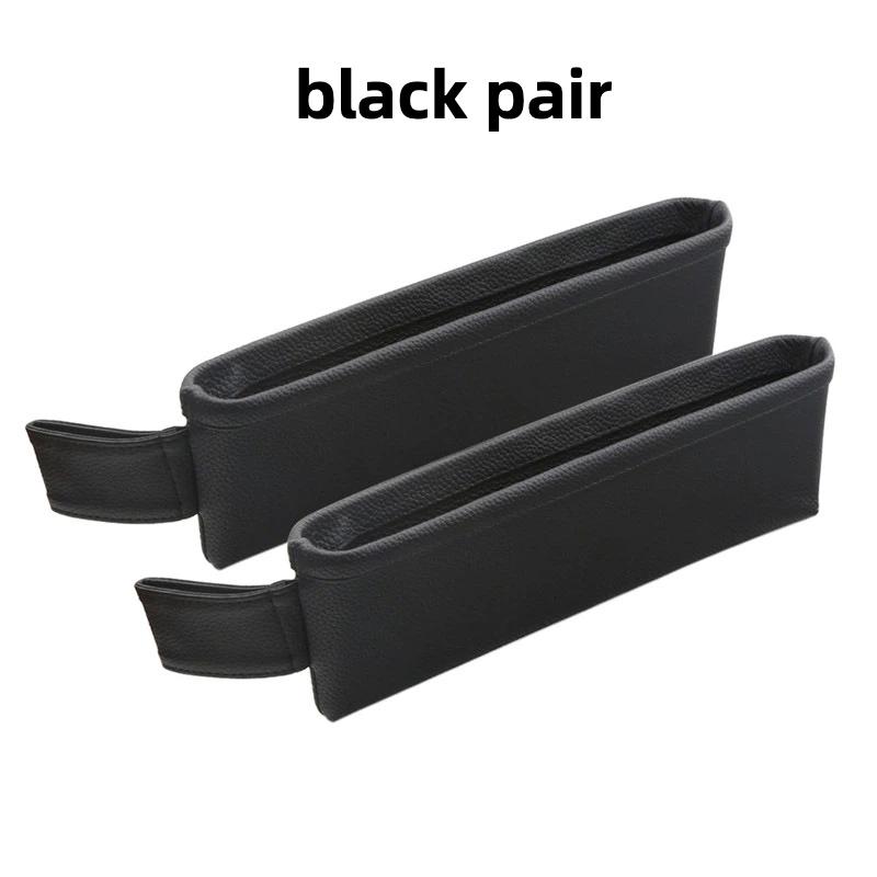2pcs For TOYOTA Series Dedicated Car Seat Gap Storage Box and Leather Center Console Gap Filling Storage Box Car Decoration