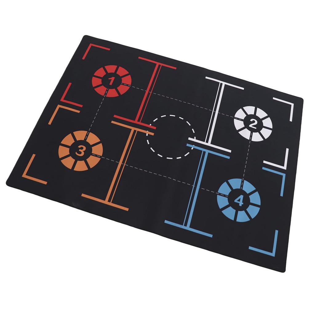 Basketball Footstep Training Mat Non Slip Silent Dribble Basketball Training Blanket Thickened Sports Props for Home 3mm