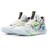 Nike KD Trey 5 X Cushioning Moisture Wicking Low top Basketball Shoes Men's White Gray Green DJ7554-014(Team256-)