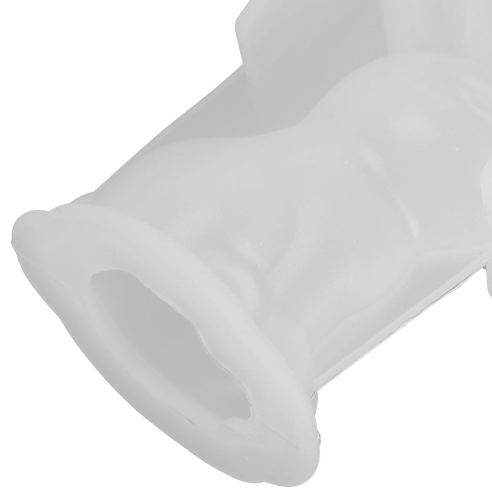 Silicone 3D Rabbits Resin Mould Bunny 3D Animal Silicone Mould Cute Transparent Long Ears Rabbits Mould DIY Handmade Craft