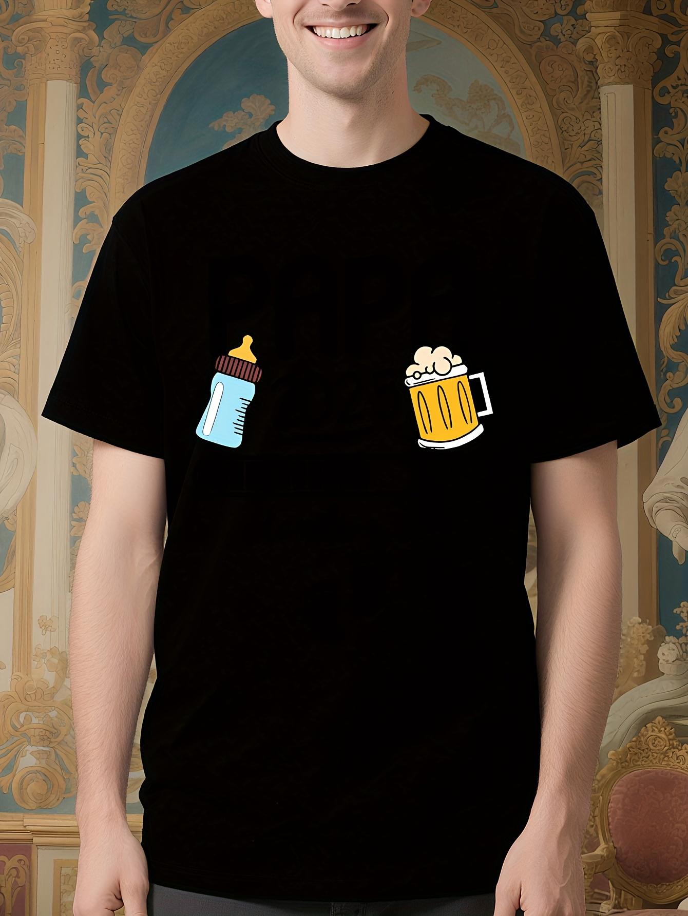 Papa 2025 Tshirt - Future Dad and Mom French Texts Beer L... XXXXL