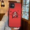 Star T-Trek Movie Logo Silicone Matte Phone Case For Iphone 13 14 15 16 Pro Max 11 12 X Xs Max Soft Cover