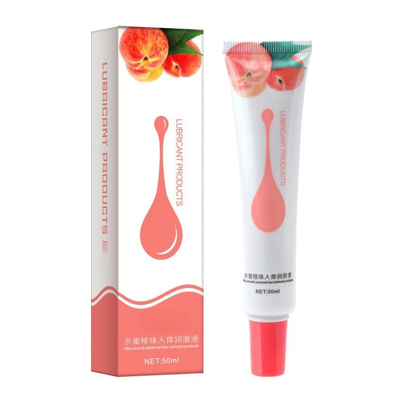 Water-Soluble Lubricant Oil for Adult Pleasure Products, Fruit Flavored Lubricant Oil with Long-lasting Slippery Sensation
