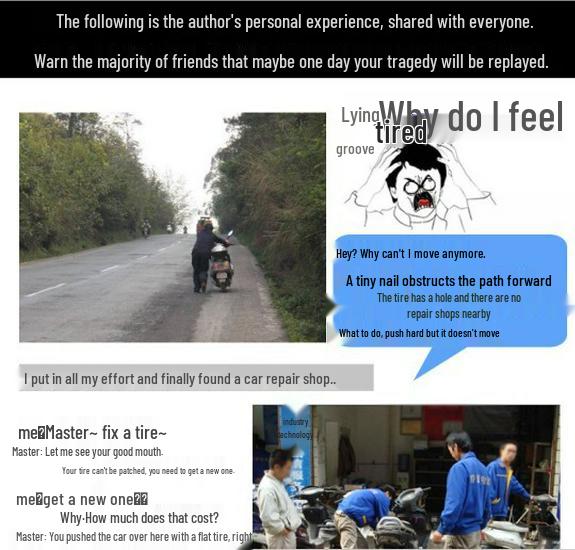 Electric Vehicle Flat Tire Rescue Dolly