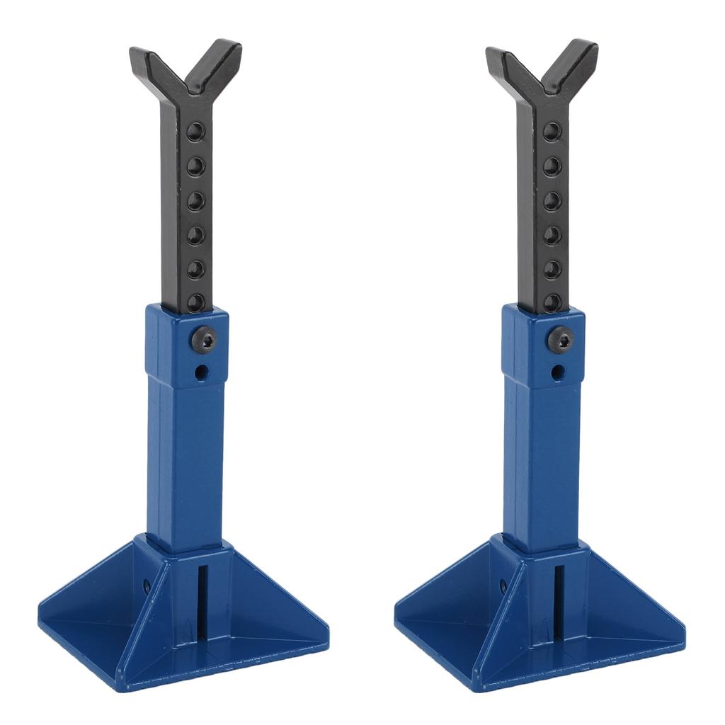 1 Pair RC Car Jack Stand Metal Height Adjustable RC Jack Toy Stands for 1 18 1 10 1 8 1 7 RC Crawler Truck Car