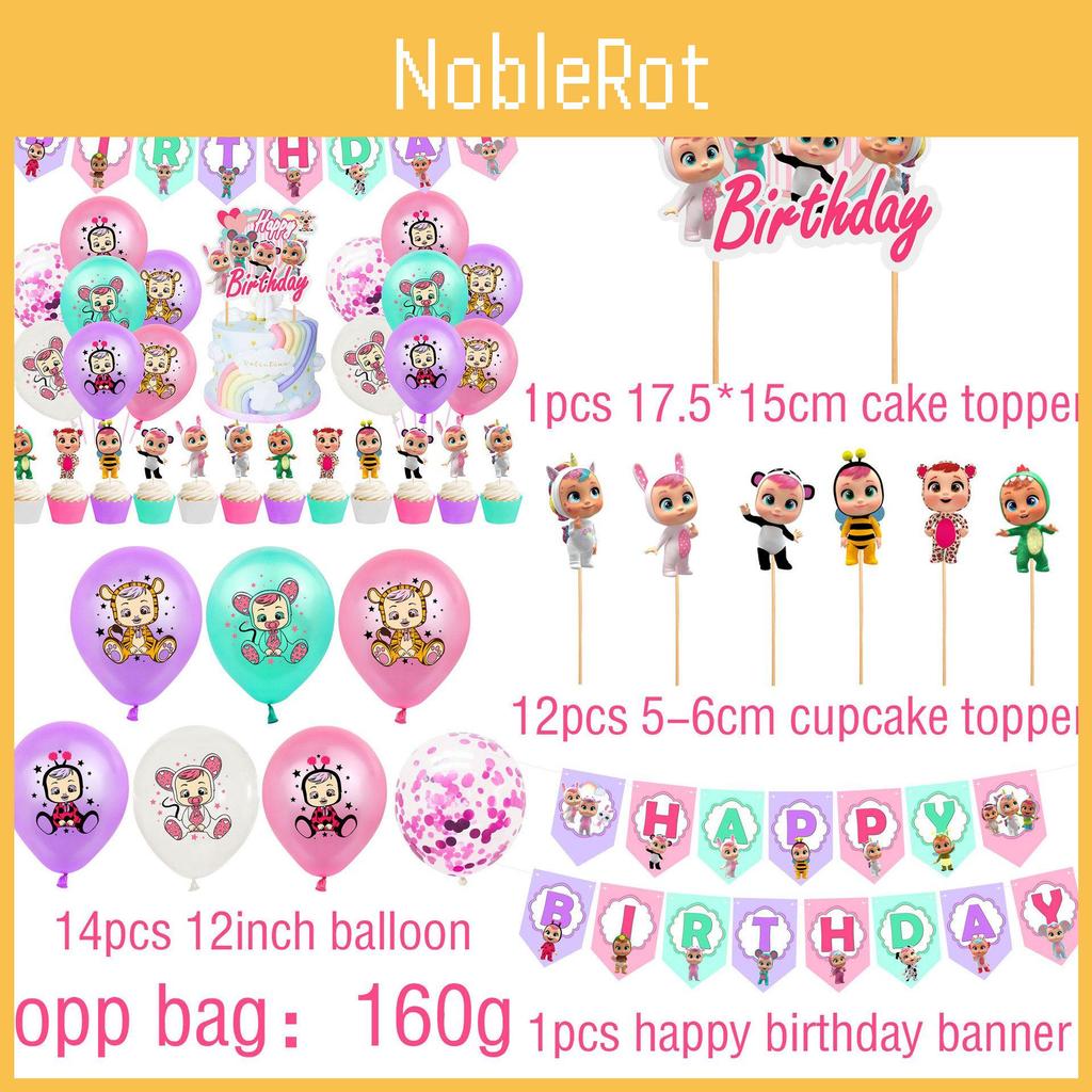 Cry Babies Magic Tears Themed Party Supplies For Unforgettable Fun And Entertainment