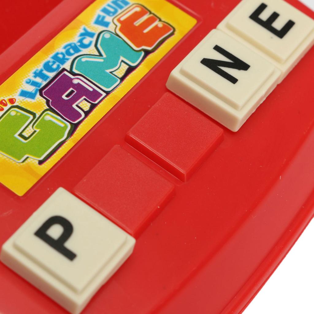 English Card Alphabet Machine Children's Puzzle Early Education Picture Literacy Platter Learning English Game Teaching Aids