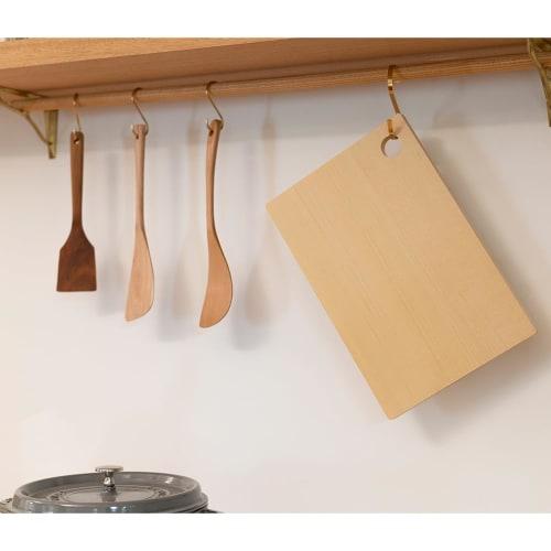 Umezawa Woodcraft Co., Ltd. Aomori Hiba Cutting Board, 39 X 24 X 2 Cm