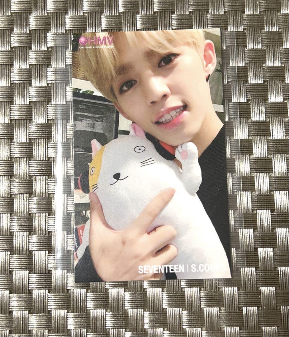 

[USED] SEVENTEEN S.COUPS trading card HMV purchase bonus