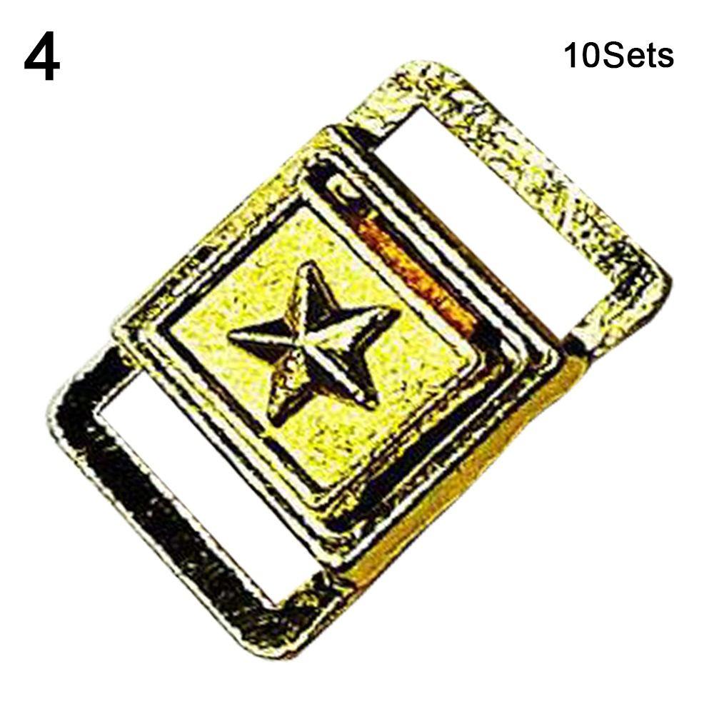 

10 комплектов 7 мм металлическая пряжка для ремня ультра-маленькие ретро-пуговицы своими руками аксессуары для кукольной одежды 4