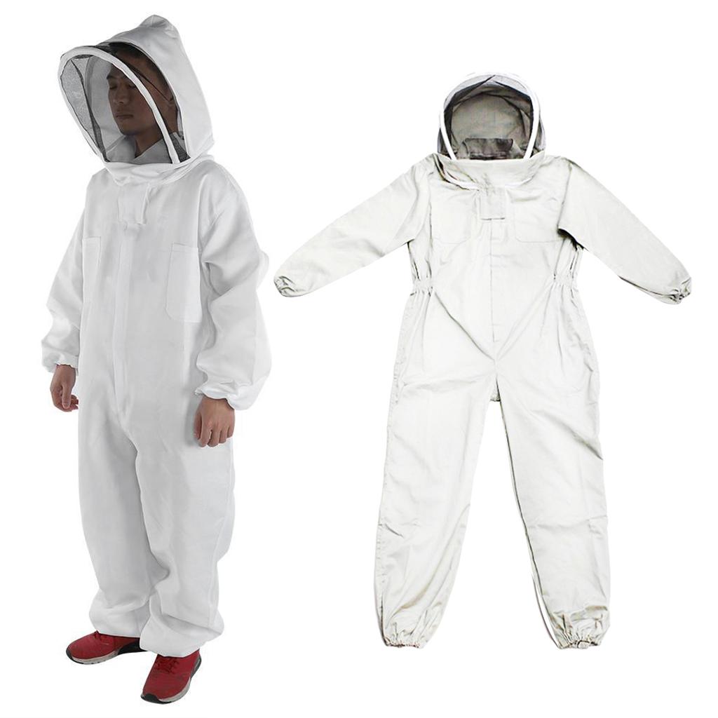 

Unisex Beekeeper Costume Thick Beekeeping Suit Anti-wasp Ene L