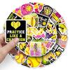 50PCS Waterproof Softball Sports Stickers for Luggage & Helmets