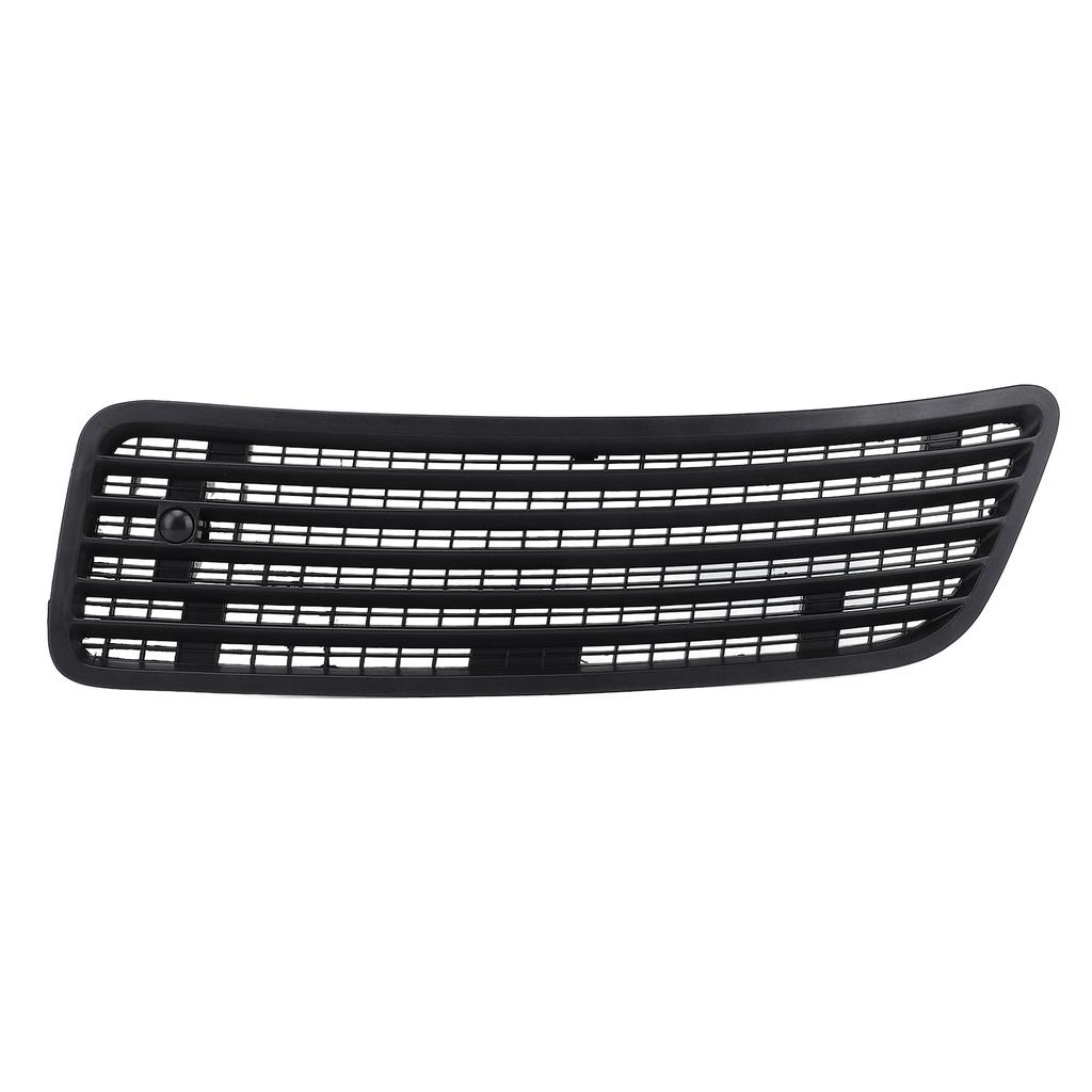 Hood Bonnet Upper Grill Vent Trim Enhanced Airflow Stylish Black Front Hood Air Vent Grille Cover Fo