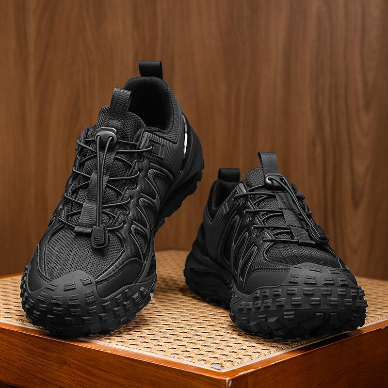 

Mesh breathable men s shoes spring and summer new student running shoes lightweight deodorant outdoor casual hiking shoes 44 чёрный