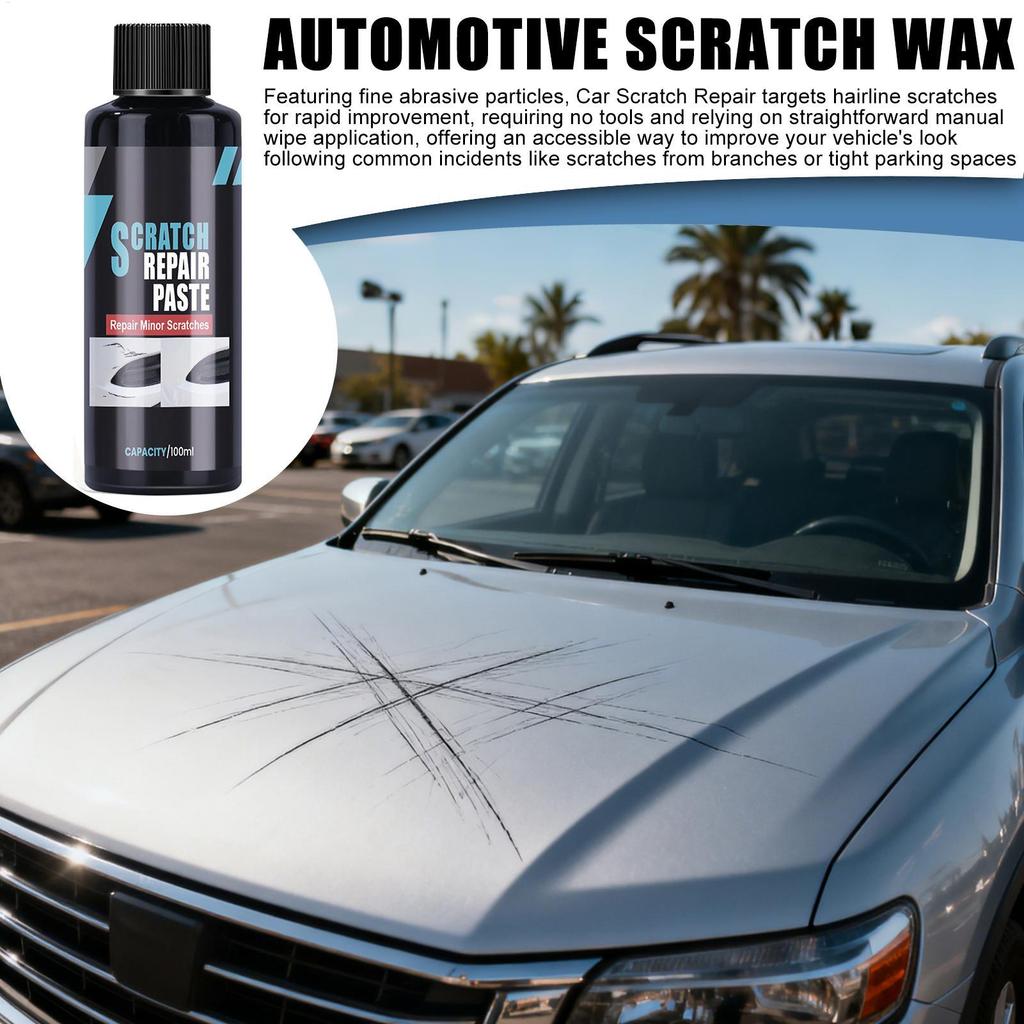 Scratch Repair For Vehicles Polish Restorer Compound Coat Safe Renew Car Scratch Repair Wax For Automotive SUV RV Sedan Vehicle