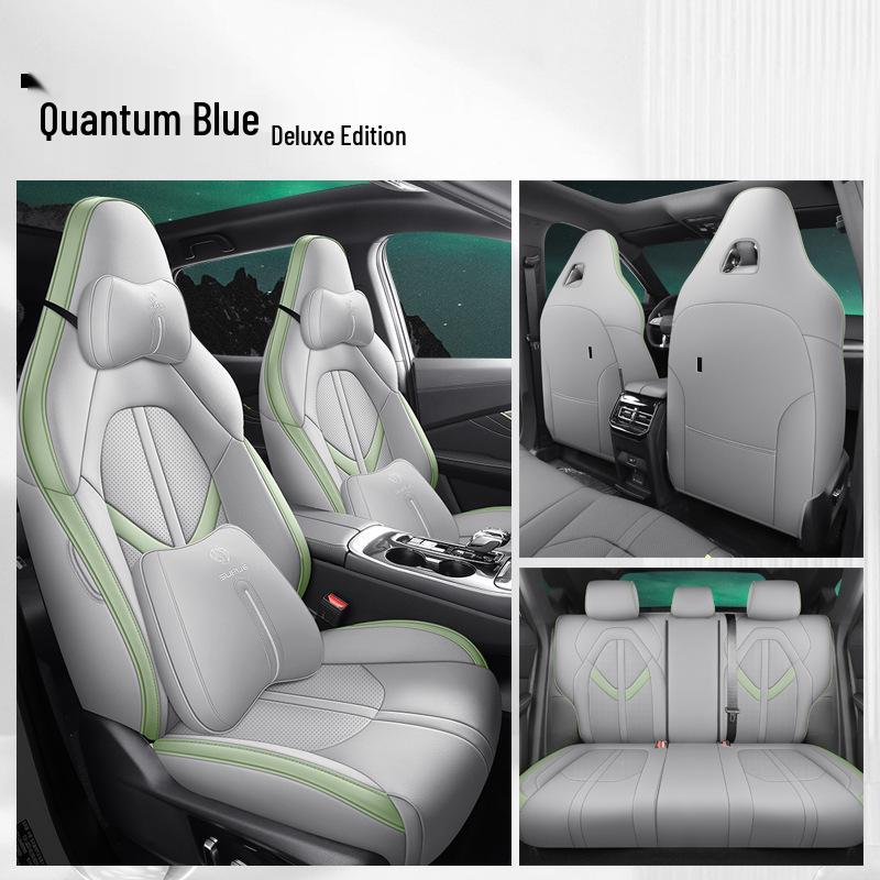 Universal Full Surround Perforated Leather Car Seat Cushion for Dongfeng Fengxing Leiting