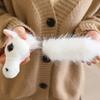 Plush Horse Toy Pendant Decoration for Office Desk and Living Room Animal Ornament Gift for Friend Family