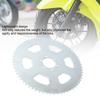 Offroad Fahrrad Kettenrad 65T Stahl Leichtgewicht Universelles Kettenrad für Offroad-Fahrrad Strandfahrrad Go-Kart Motorradzubehör