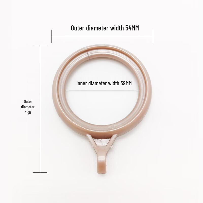 

Silent Non-Opening Curtain Rings for Roman Rods