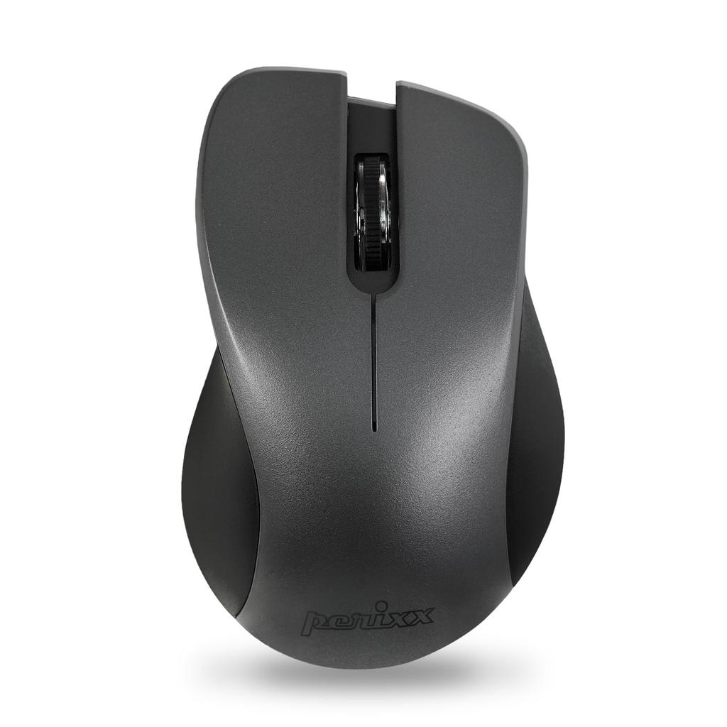 Perixx Wireless Ergonomic Iron Black PERIMICE-821IB Mouse, Bluetooth, Design,