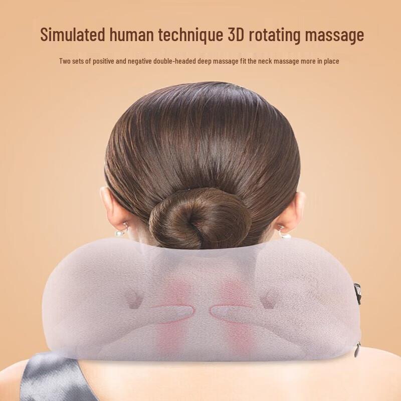 Enlluean Rechargeable U-shaped Neck Massager Pillow