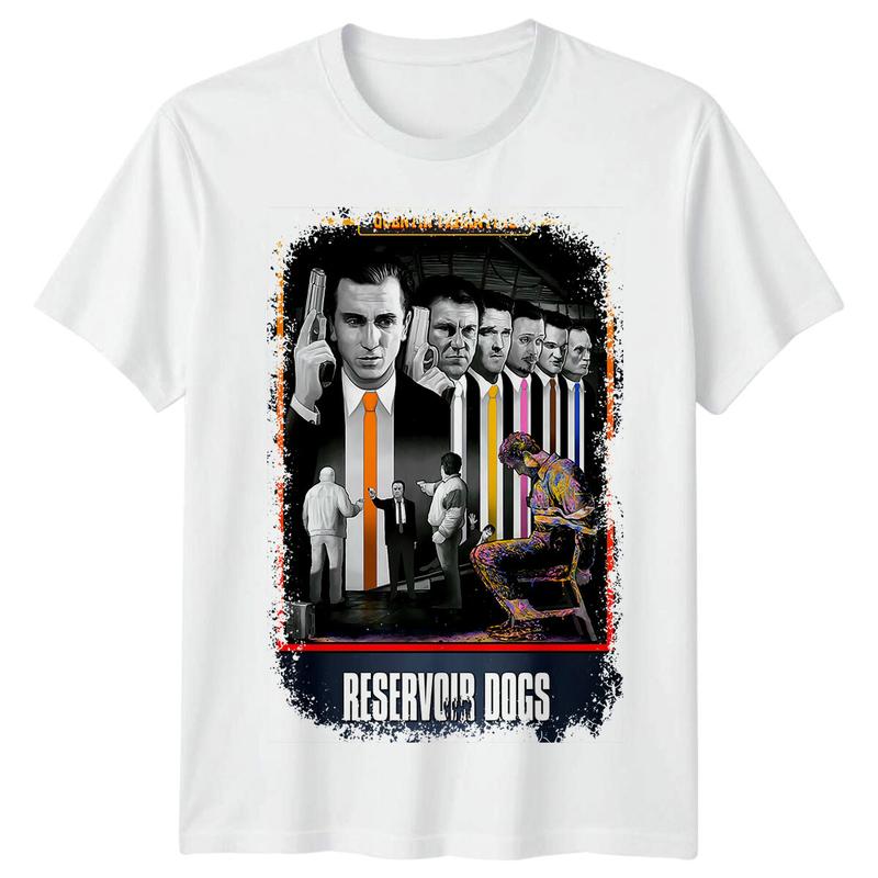 

Reservoir Dogs (1992) Movie Poster Inspired Unisex T-Shirt Retro Classic Tee S