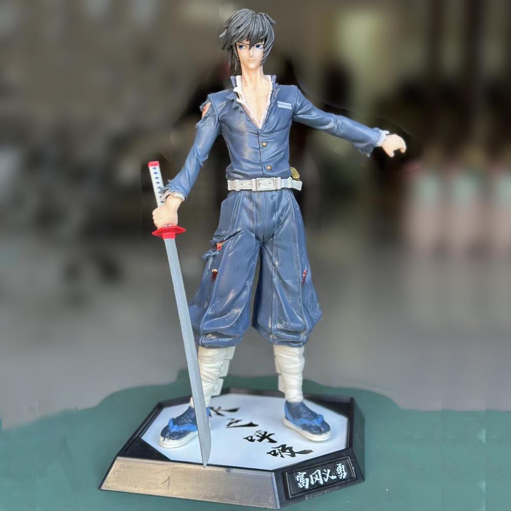 30cm Demon Slayer Figures Hantengu Anime Figure Himejima Gyoumei Figurine Kimetsu No Yaiba Tomiokagiyuu Statue Gk Pvc Toys Gift