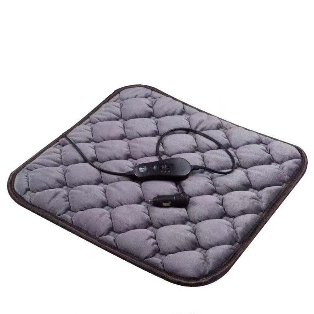 Adjustable Heat Heated Car Seat Cushion 24V Power Car Heating Warm Pad  Winter Season